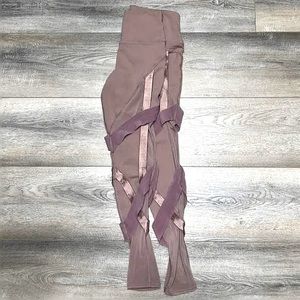 ALO Yoga Bandage Leggings Rose Quartz S Small